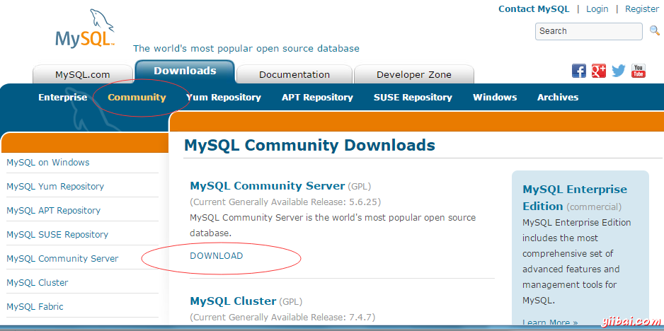 MySQL安装