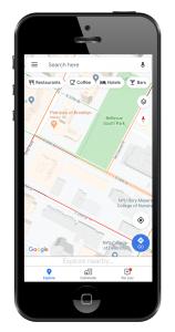 GPS 导航应用 谷歌地图