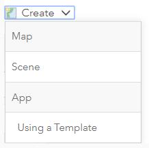 ArcGIS Online 网络地图选择