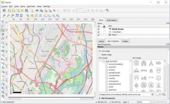 QGIS 3 地图布局