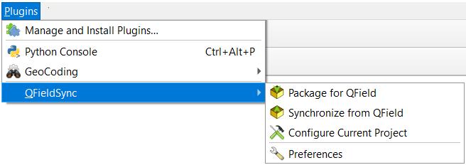 插件 QFieldSync