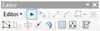 编辑器工具栏 ArcMap