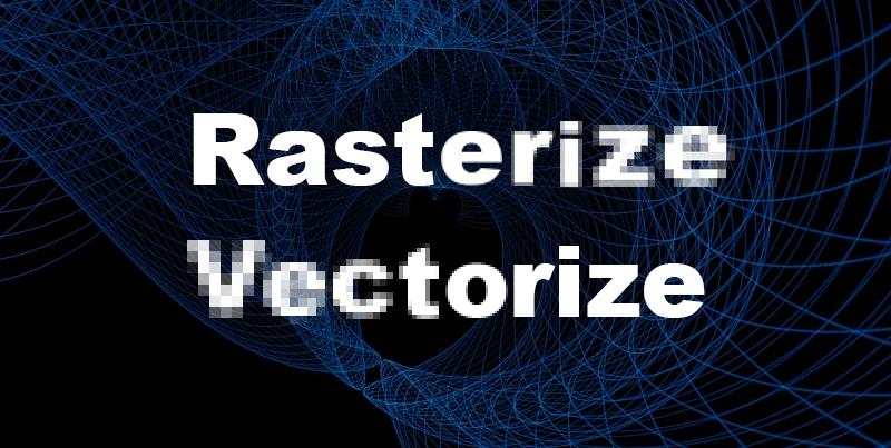rasterization vectorization