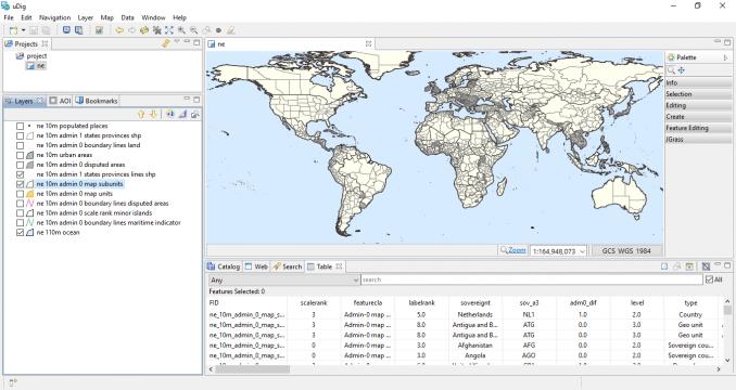 UDig 地理信息系统软件