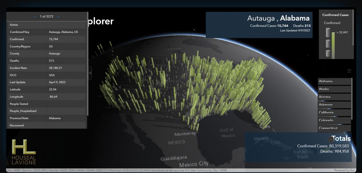 ArcGIS Experience Builder 示例