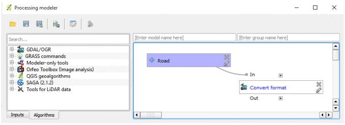 QGIS 图形建模器