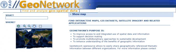 粮农组织地理网络免费地理信息系统数据