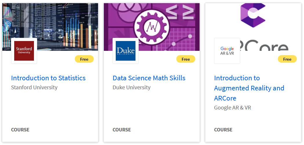 Coursera Free Courses