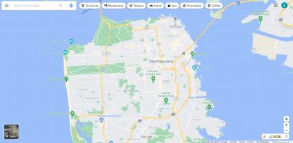谷歌地图旧金山
