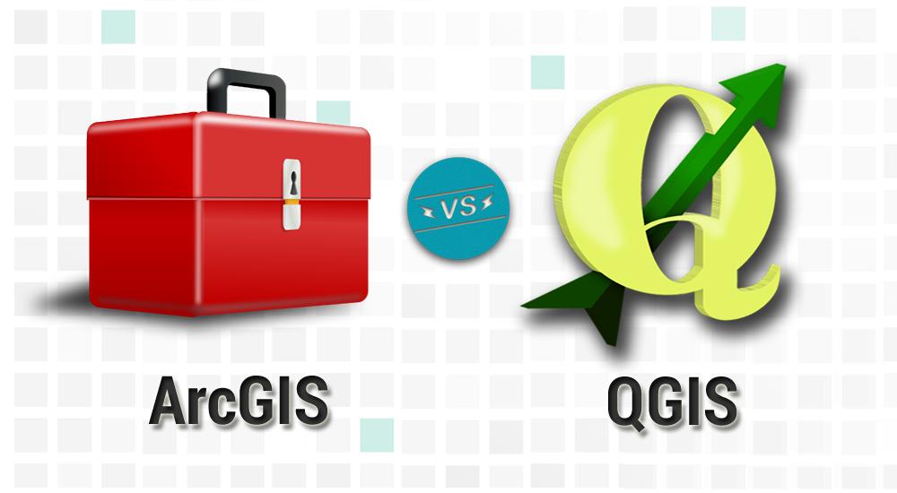ArcGIS 与 QGIS