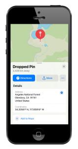 GPS 定位应用 Apple 地图
